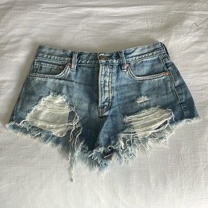 Jean shorts from Free People